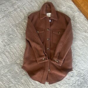 Aritzia Wilfred Ganna Shacket Size Sm
